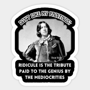 Oscar Wilde T-Shirt Dorian Gray Genius Poster Genius Hoodie Sticker